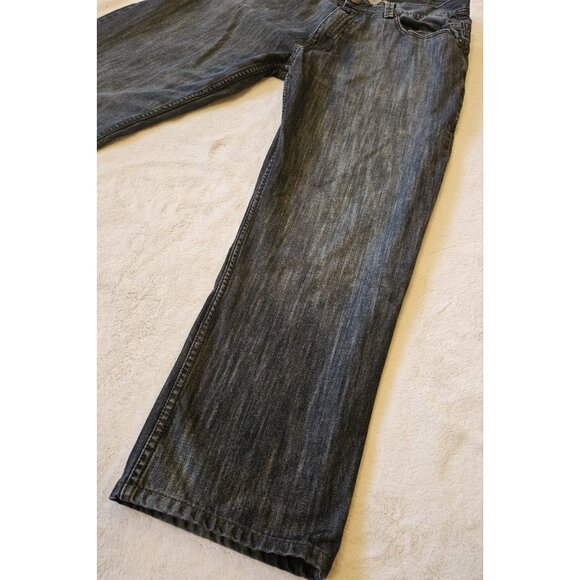 Jordan Craig Jeans Mens 36 x 32 * Fits Like 34" Straight Wide Denim Pants - Picture 3 of 16